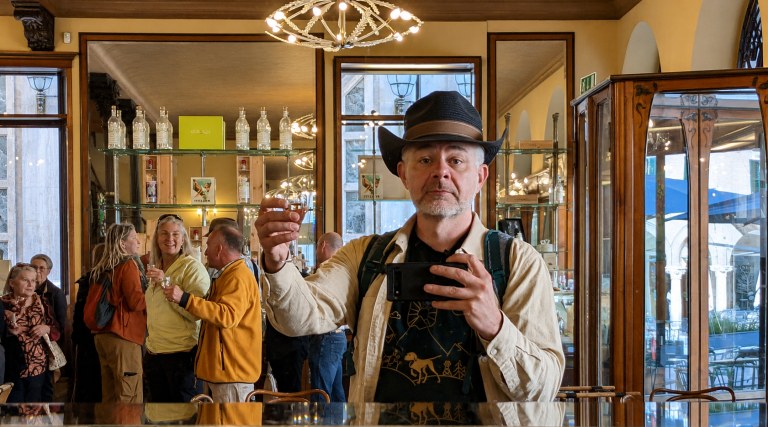 Scott in Italy