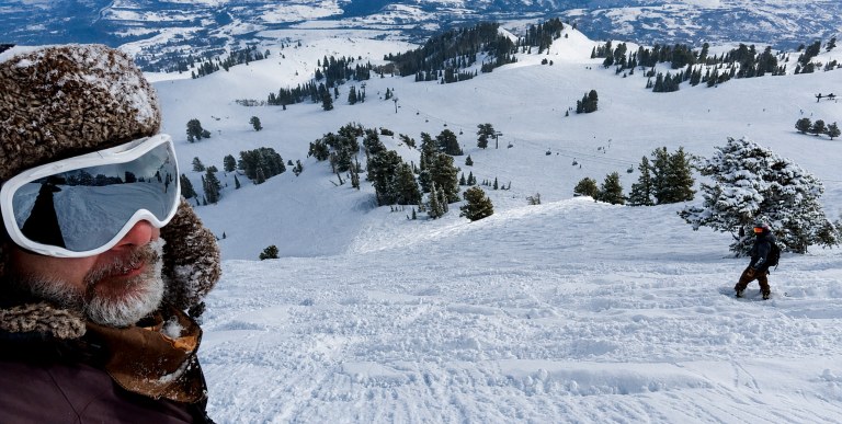 Scott snowboarding
