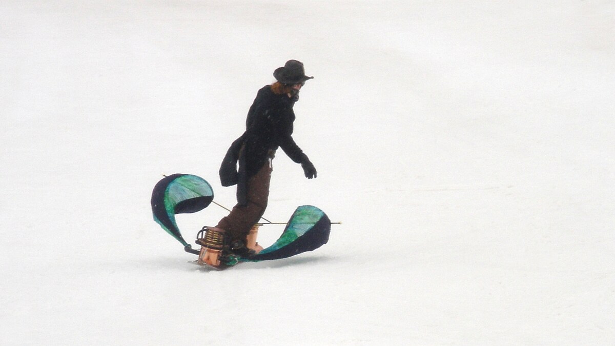 World's First Steampunk Snowboard